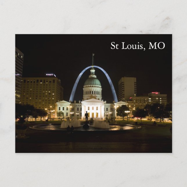 St Louis, MO Postcard (Front)