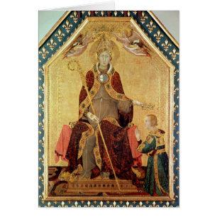 St. Louis of Toulouse  crowning his brother
