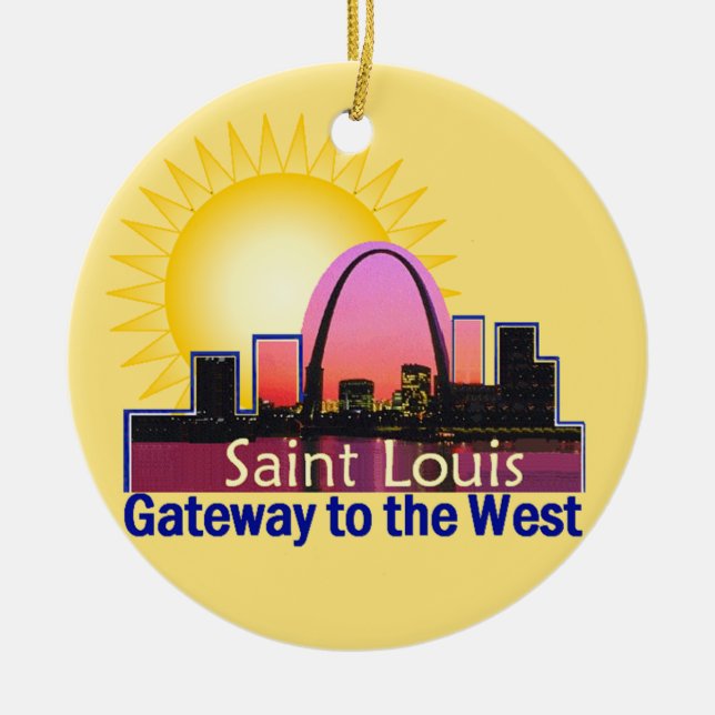 St. Louis Ornament (Front)
