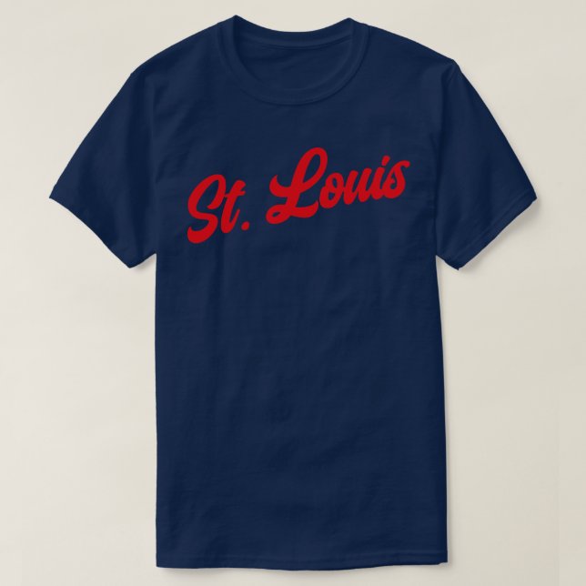 St Louis Retro St Louis dinals T-Shirt (Design Front)