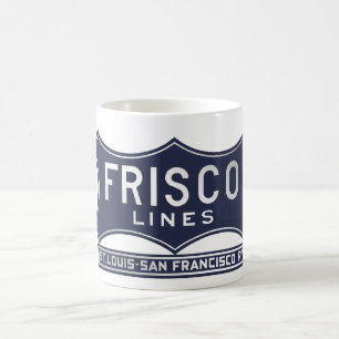 St. Louis San Francisco "Frisco" Blue Logo Mug