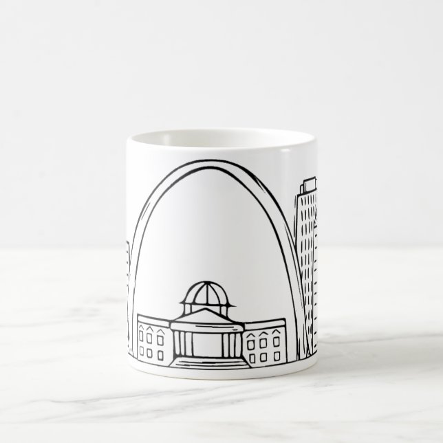 St. Louis Skyline Coffee Mug (Center)