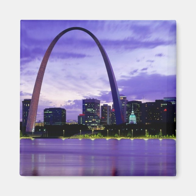 St. Louis Skyline Magnet (Front)