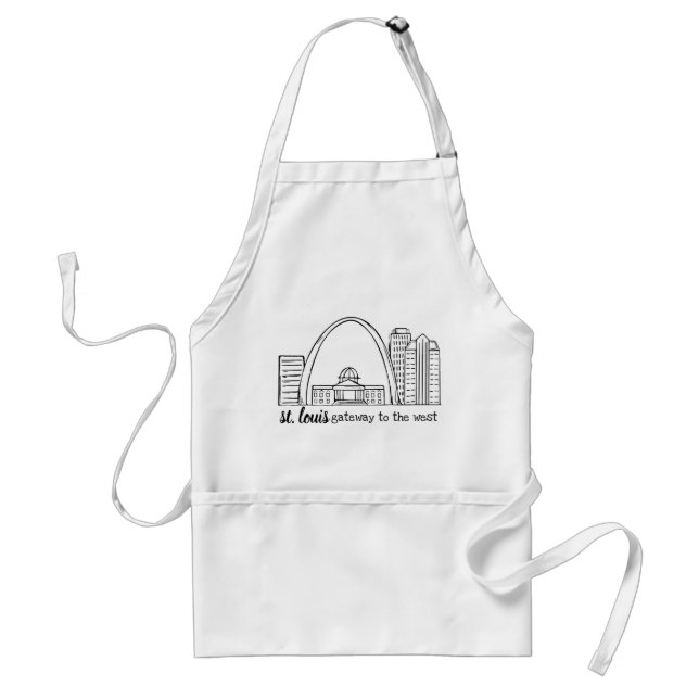 St. Louis Skyline Standard Apron (Front)