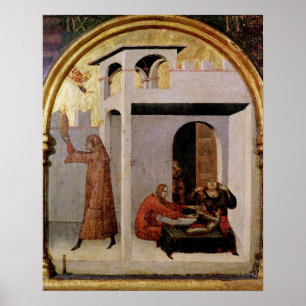 St. Louis Toulouse appearing at bedside sick Poster