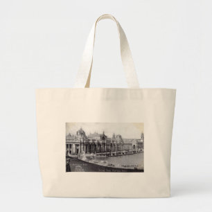 St. Louis World's Fair 1904 Vintage Large Tote Bag