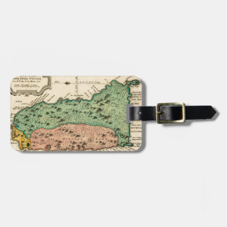 St Lucia 1758 Luggage Tag