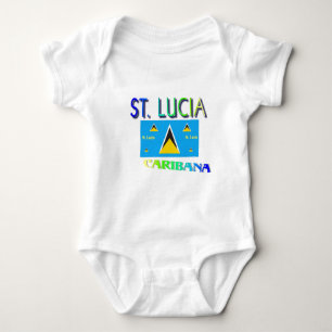 St. Lucia Baby Bodysuit