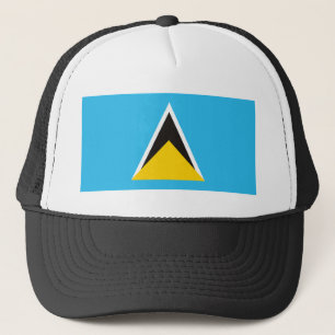 St. Lucia Flag Hat