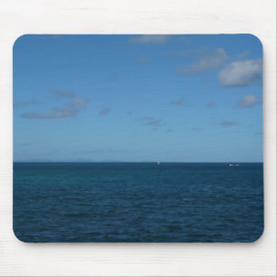 St. Lucia Horizon Blue Ocean Mouse Pad