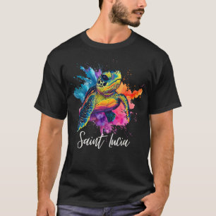 St Lucia Island Souvenir Caribbean Sea St T-Shirt