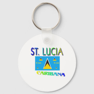 St. Lucia Key Ring