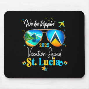 St. Lucia Vacation Family Friends Trip Cruise 2025 Mouse Pad