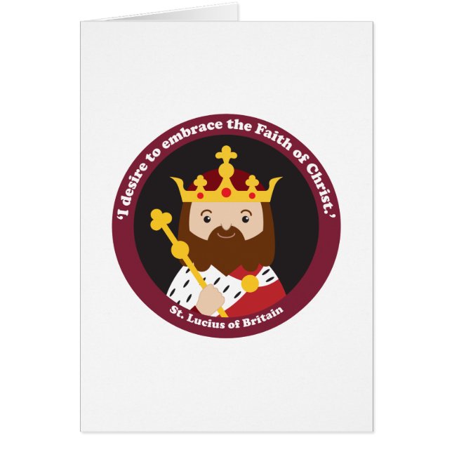 St. Lucius of Britain (Front)
