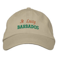 St Lucy, Barbados Embroidered Baseball Cap
