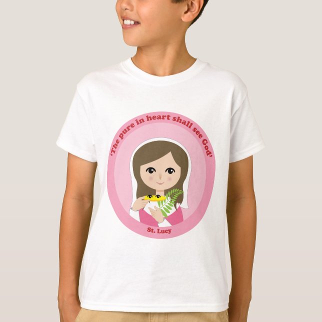St. Lucy T-Shirt (Front)
