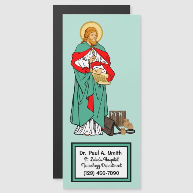 St. Luke, Beloved Physician (RLS 08; MedVers.) (Front/Back)