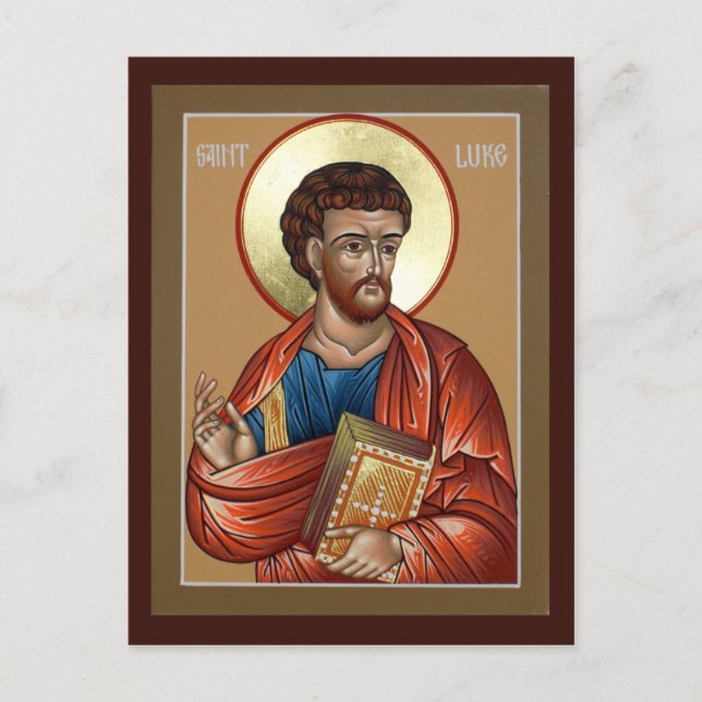St. Luke Prayer Card (Front)