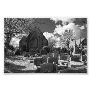 St. Luke's Churchyard, Norland Photo Print