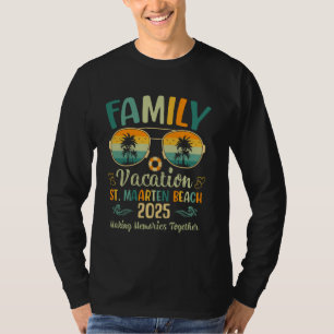 St. Maarten Beach Family Vacation 2025 Matching Su T-Shirt