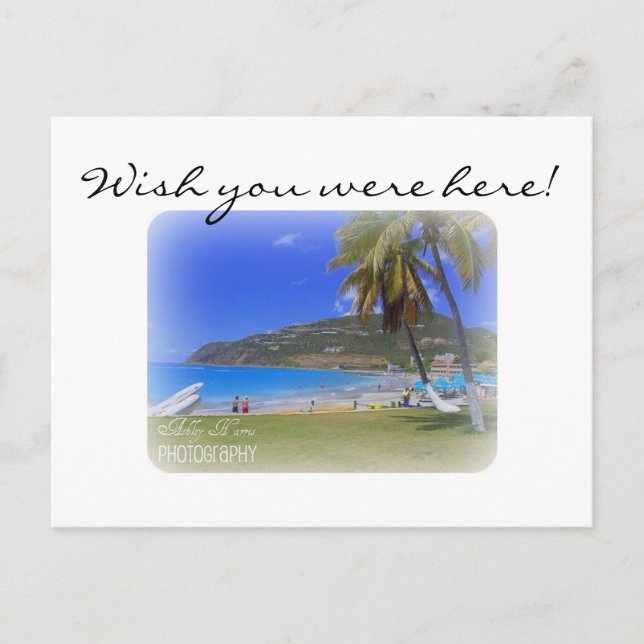 St. Maarten Islands Postcard (Front)
