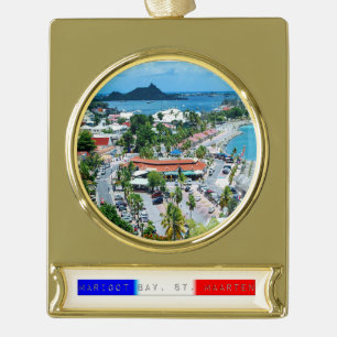 St. Maarten - Marigot Bay  Ceramic Ornament