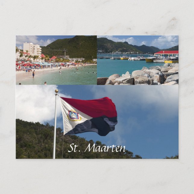 St. Maarten Postcard (Front)