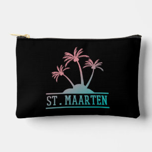 St. Maarten   Sint Martin Gradient Accessory Pouch