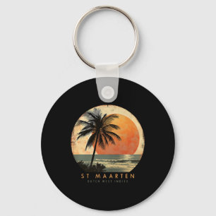 St. Maarten Smx Beach Surfing Travel St. Martin Va Key Ring