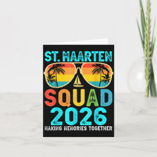 St Maarten Squad 2026 Vacation Friend Family Card