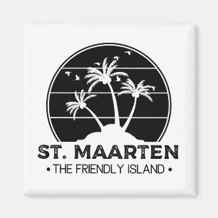 St. Maarten The friendly Island Sint Martin Magnet
