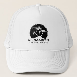 St. Maarten The friendly Island Sint Martin Trucker Hat