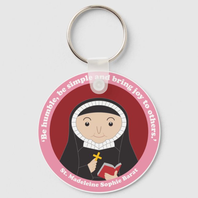 St. Madeleine Sophie Barat Key Ring (Front)