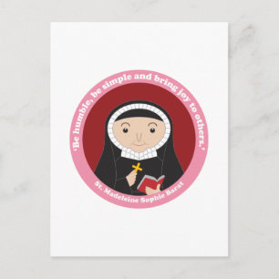 St. Madeleine Sophie Barat Postcard