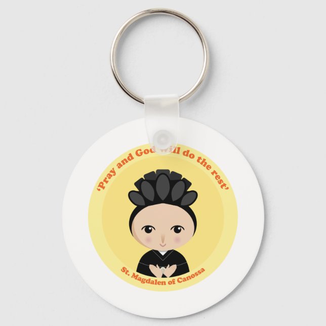 St. Magdalen Canossa Key Ring (Front)