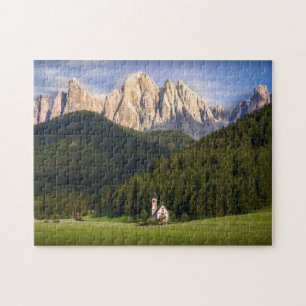 St. Magdalena Val di Funes Jigsaw Puzzle