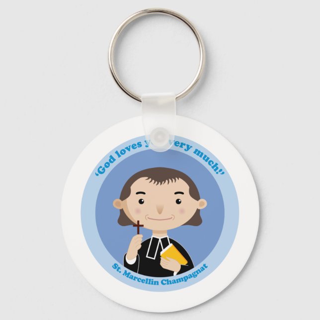 St. Marcellin Champagnat Key Ring (Front)