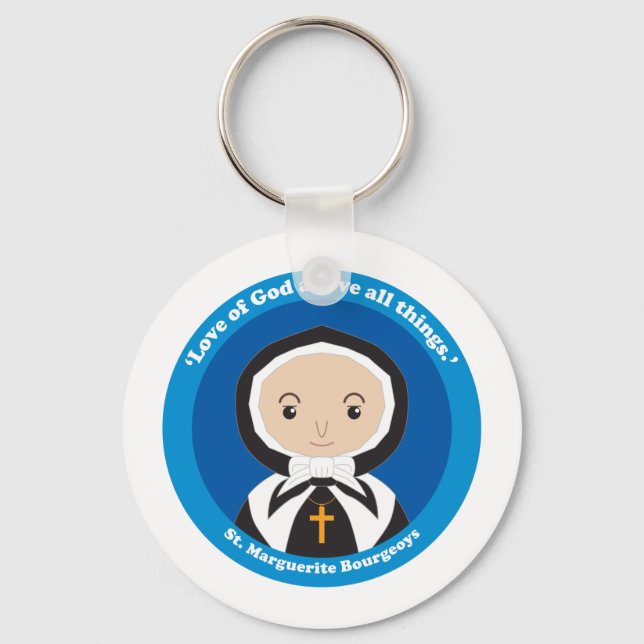 St. Margaret Bourgeoys Key Ring (Front)