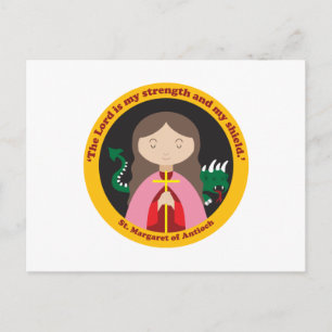 St. Margaret of Antioch Postcard