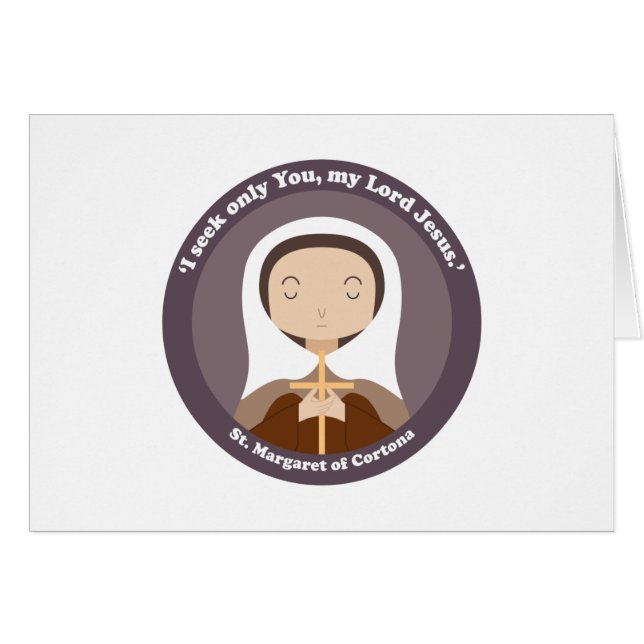 St. Margaret of Cortona (Front Horizontal)