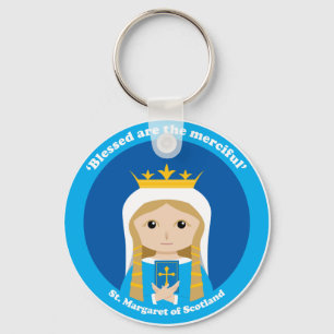 St. Margaret of Scotland Key Ring