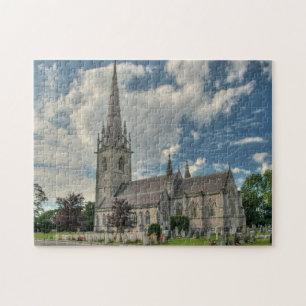 St Margaret's Church Bodelwyddan Wales Jigsaw Puzzle