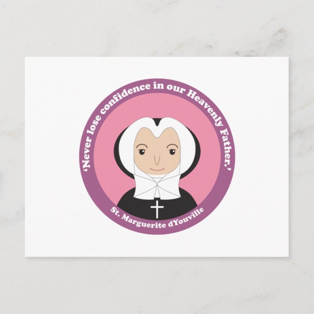 St. Marguerite d’Youville Postcard (Front)