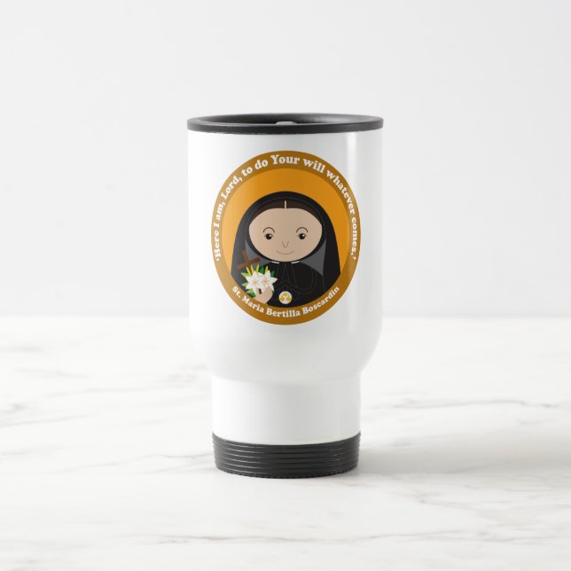 St. Maria Bertilla Boscardin Travel Mug (Center)