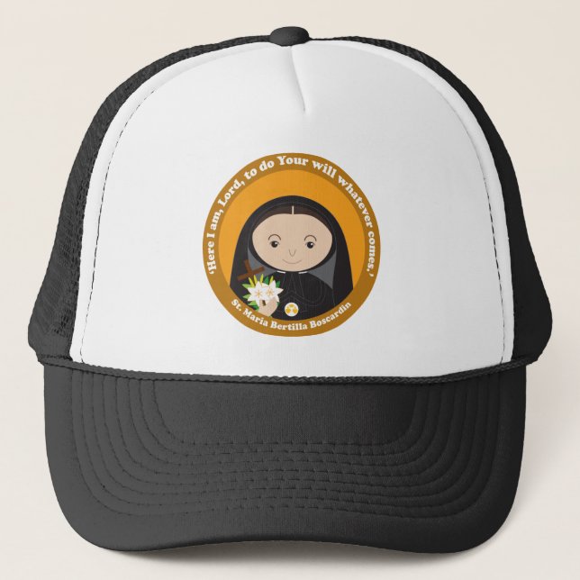 St. Maria Bertilla Boscardin Trucker Hat (Front)