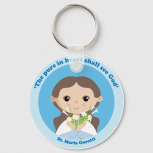 St. Maria Goretti Key Ring