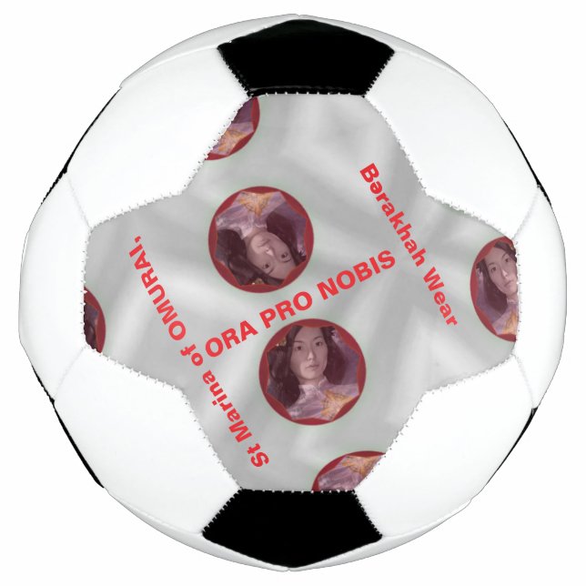St Marina of OMURAI Soccer Ball (Front)