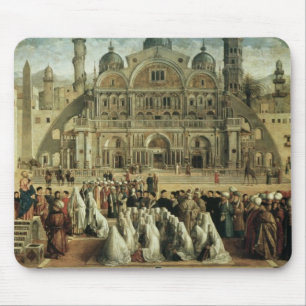 St. Mark Preaching in Alexandria, Egypt, 1504-07 Mouse Pad