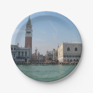 St. Mark’s Square from the Grand Canal Paper Plate