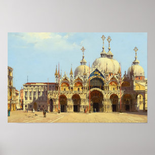 St. Mark’s Square, Venice Antonietta Brandeis  Poster